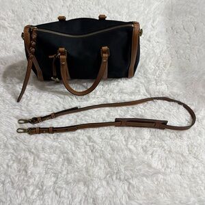 Fossil Black and Brown Crossbody Bag